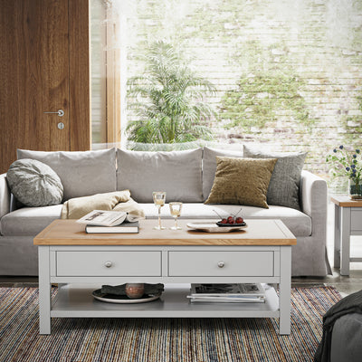 Farrow XL Coffee Table with 2 Drawers