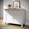 Farrow-xl-2-door-and-2-drawer-sideboard-grey from Roseland Furniture