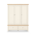 Farrow XL Triple Wardrobe with 2 Drawers from Roseland Furniture