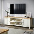 Farrow-xl-190cm-tv-stand-cream from Roseland Furniture