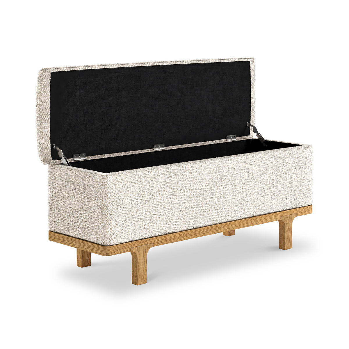 Mylor Upholstered Storage Ottoman from Roseland Furniture
