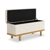 Mylor Upholstered Storage Ottoman from Roseland Furniture