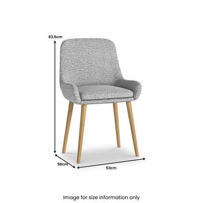 Brady Boucle Dining Chair