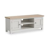 Trelan 125cm Large TV Unit Light Grey from Roseland Furniture