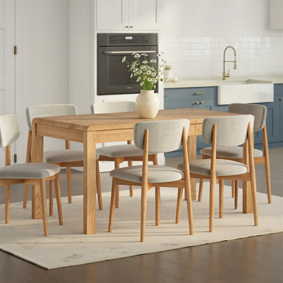 Penryn Oak 115-150cm Extending Dining Table