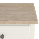 Celine Coconut White Oak Top 6 Drawer Chest from Roseland Furniture