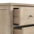 Celine Washed Oak 3 Drawer Chest from Roseland Furniture