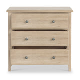 Celine Washed Oak 3 Drawer Chest from Roseland Furniture