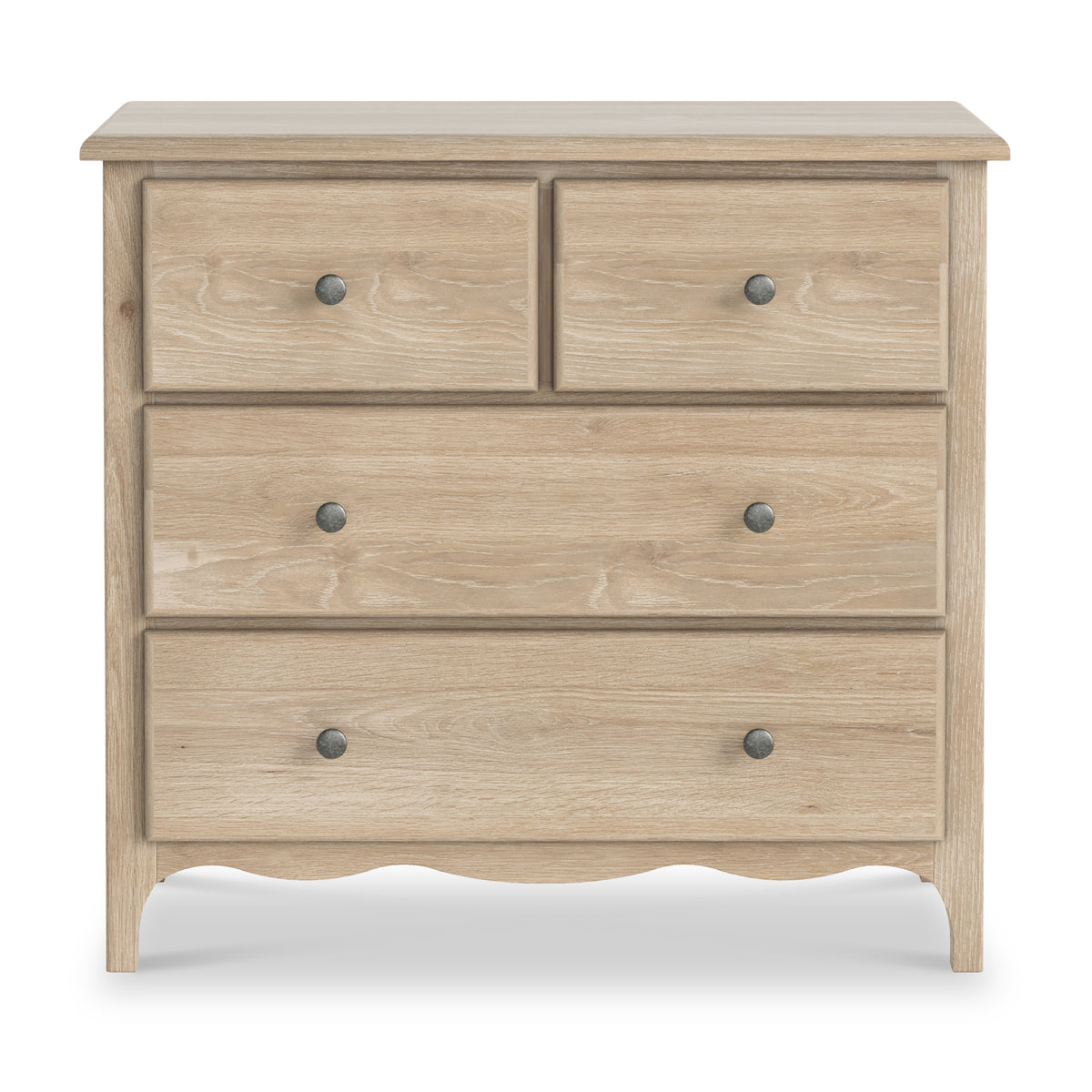 Celine Washed Oak 2 Over 2 Drawer Chest from Roseland Furniture