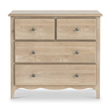 Celine Washed Oak 2 Over 2 Drawer Chest from Roseland Furniture