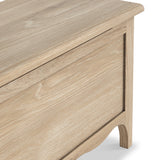 Celine Washed Oak Blanket Box from Roseland Furniture