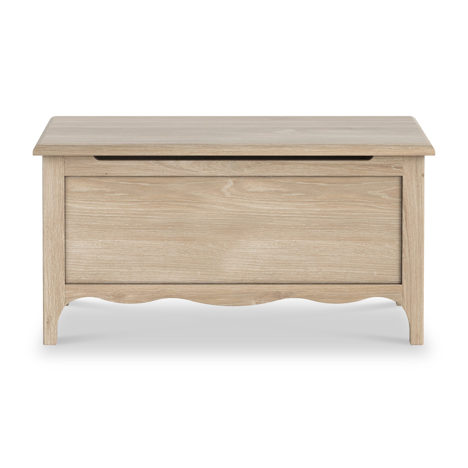Celine Washed Oak Blanket Box from Roseland Furniture