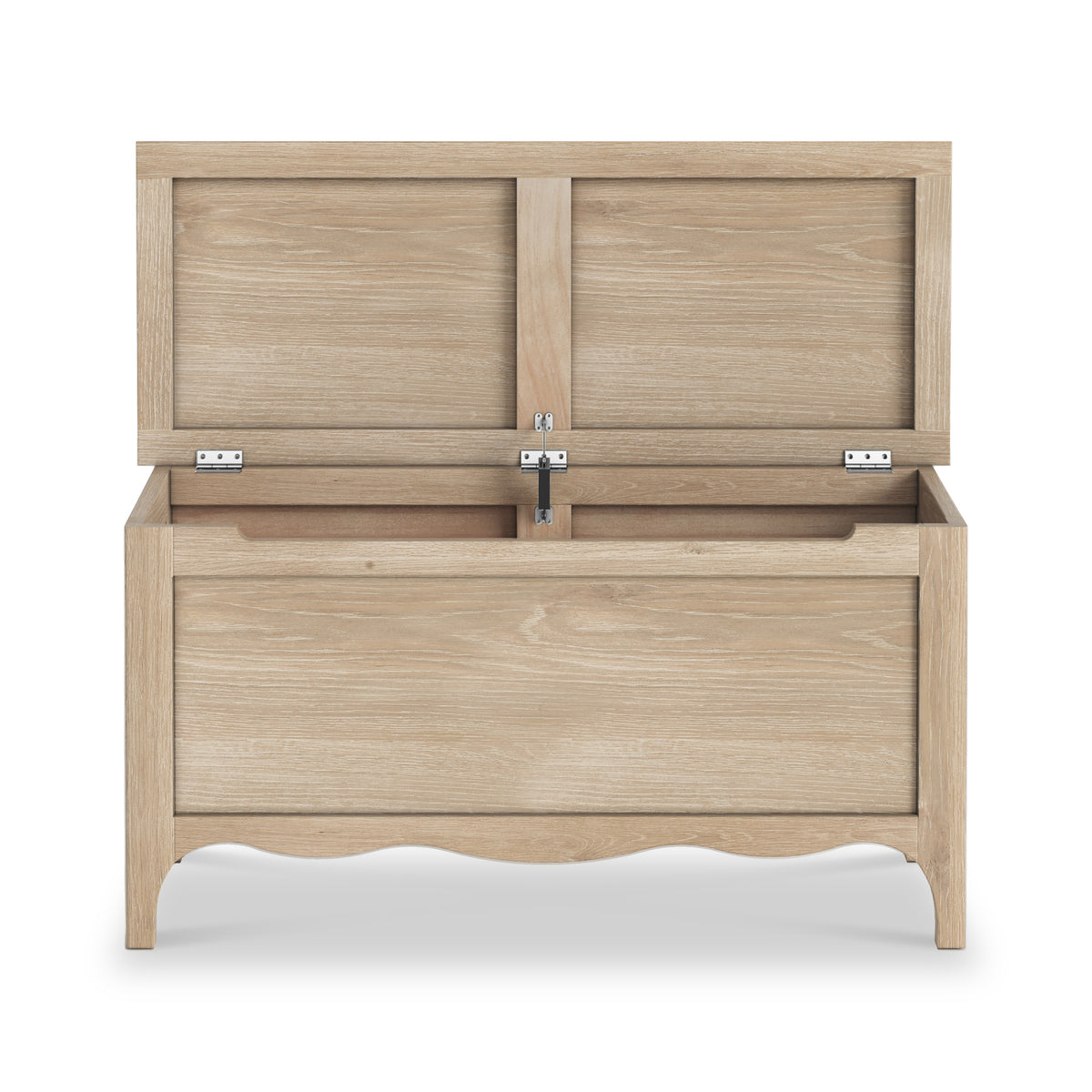 Celine Washed Oak Blanket Box from Roseland Furniture