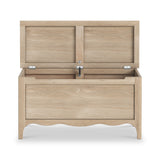 Celine Washed Oak Blanket Box from Roseland Furniture
