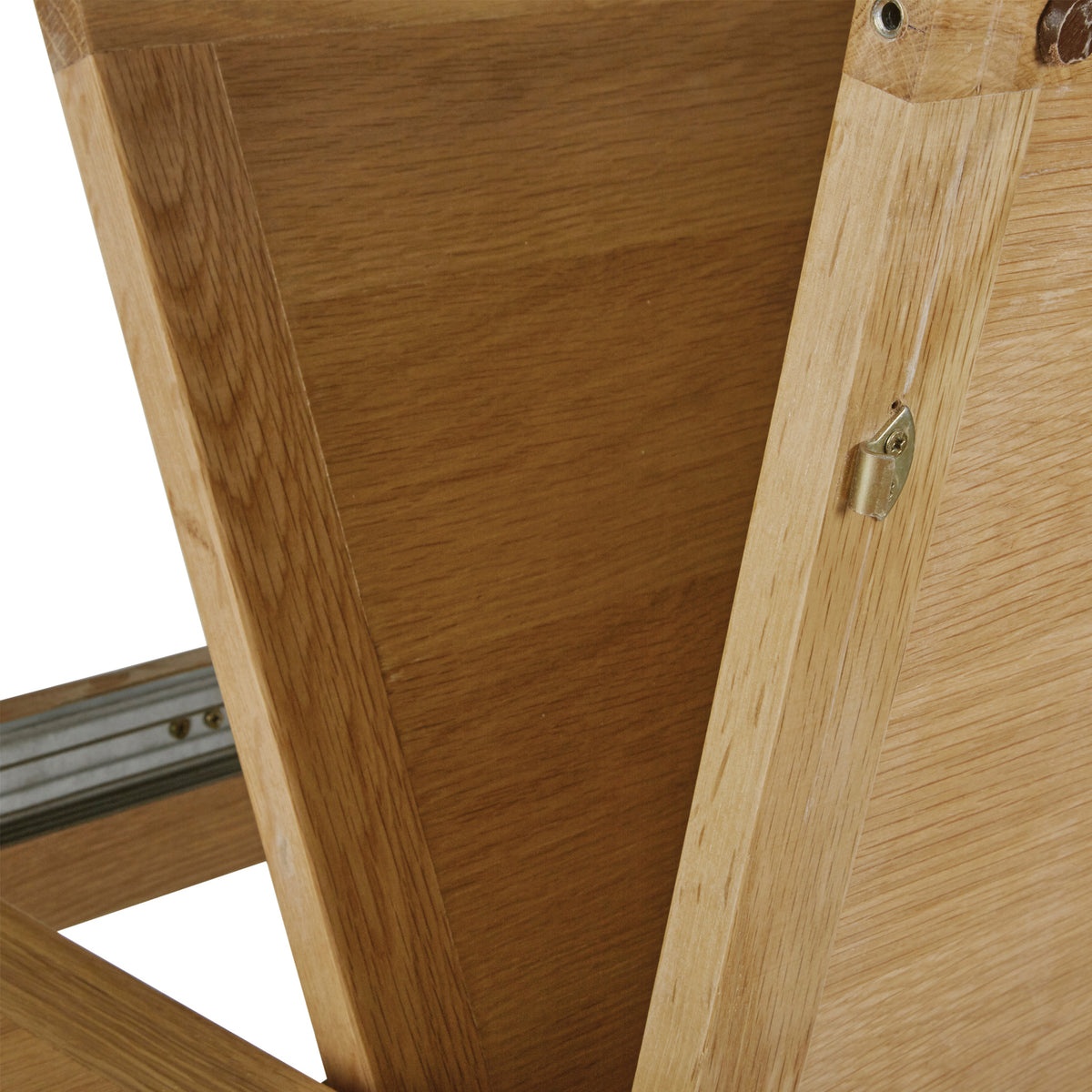 Lanner Oak Compact Extending Dining Table from Roseland Furniture