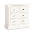 Ingleby 2 over 2 Drawer Chest Coconut White from Roseland Furniture