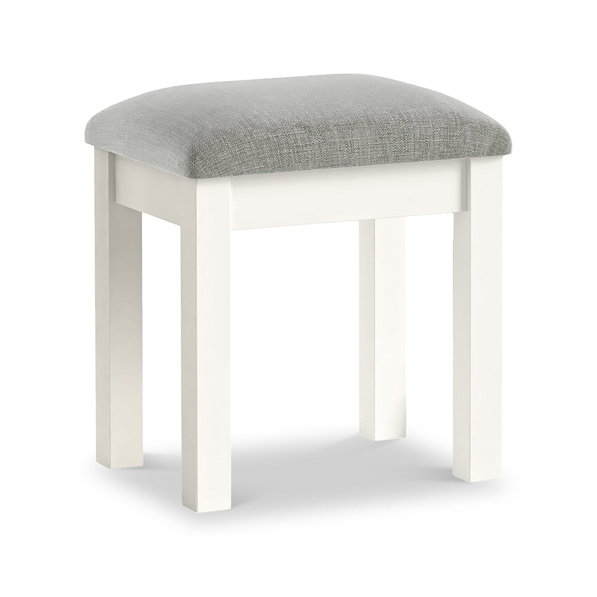 Ingleby Dressing Table Stool Coconut White from Roseland Furniture