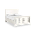 Ingleby Slatted Bedframe Double Coconut White from Roseland Furniture