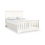 Ingleby Slatted Bedframe King Coconut White from Roseland Furniture