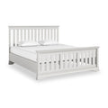 Ingleby Slatted Bedframe Super King Light Grey from Roseland Furniture