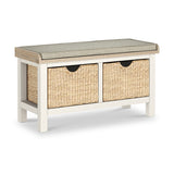 Farrow Basket Storage Bench from Roseland Furniture