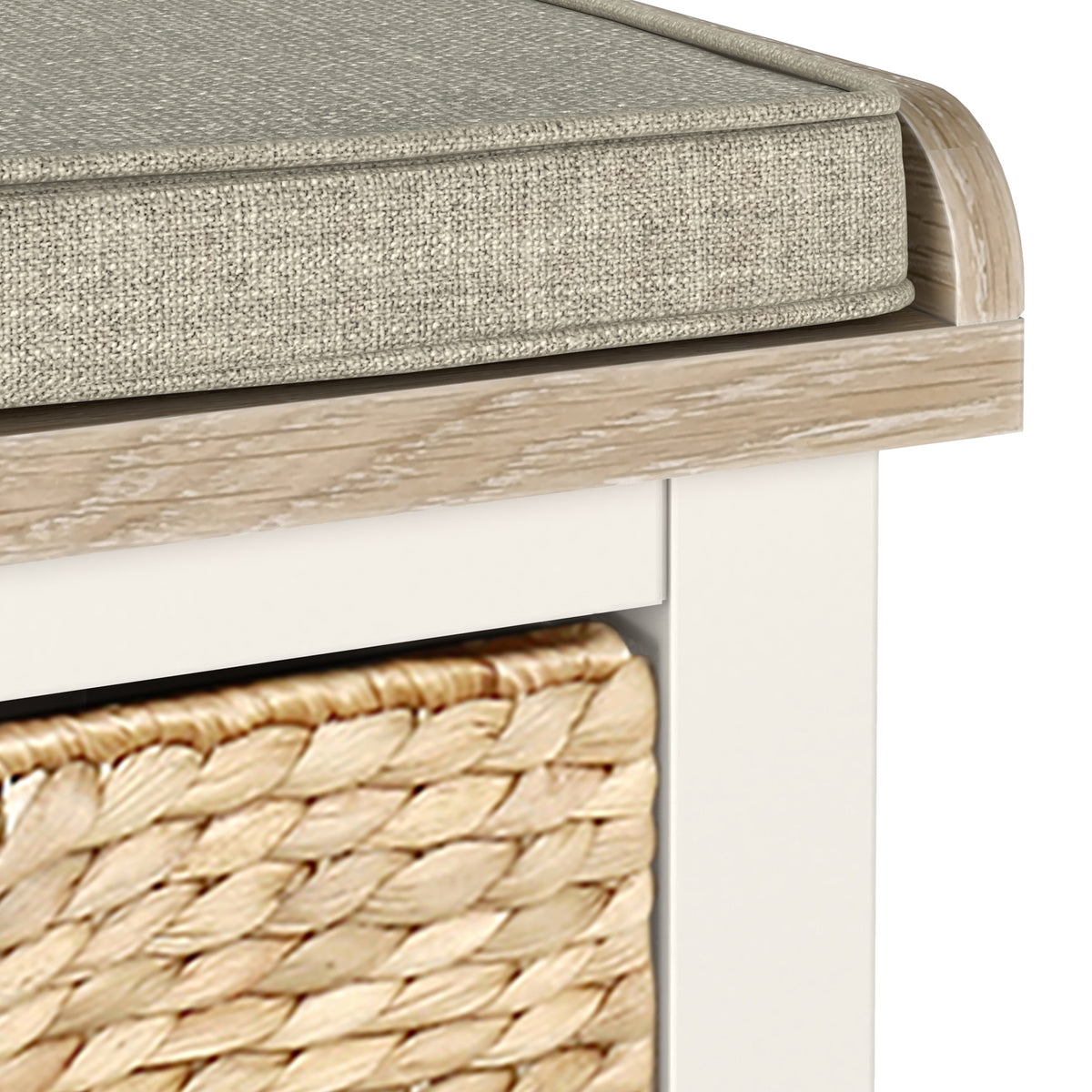 Farrow Basket Storage Bench from Roseland Furniture