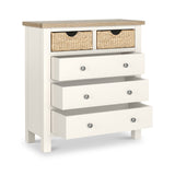 Farrow Basket 2 Over 3 Drawer Chest from Roseland Furniture