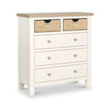 Farrow Basket 2 Over 3 Drawer Chest from Roseland Furniture
