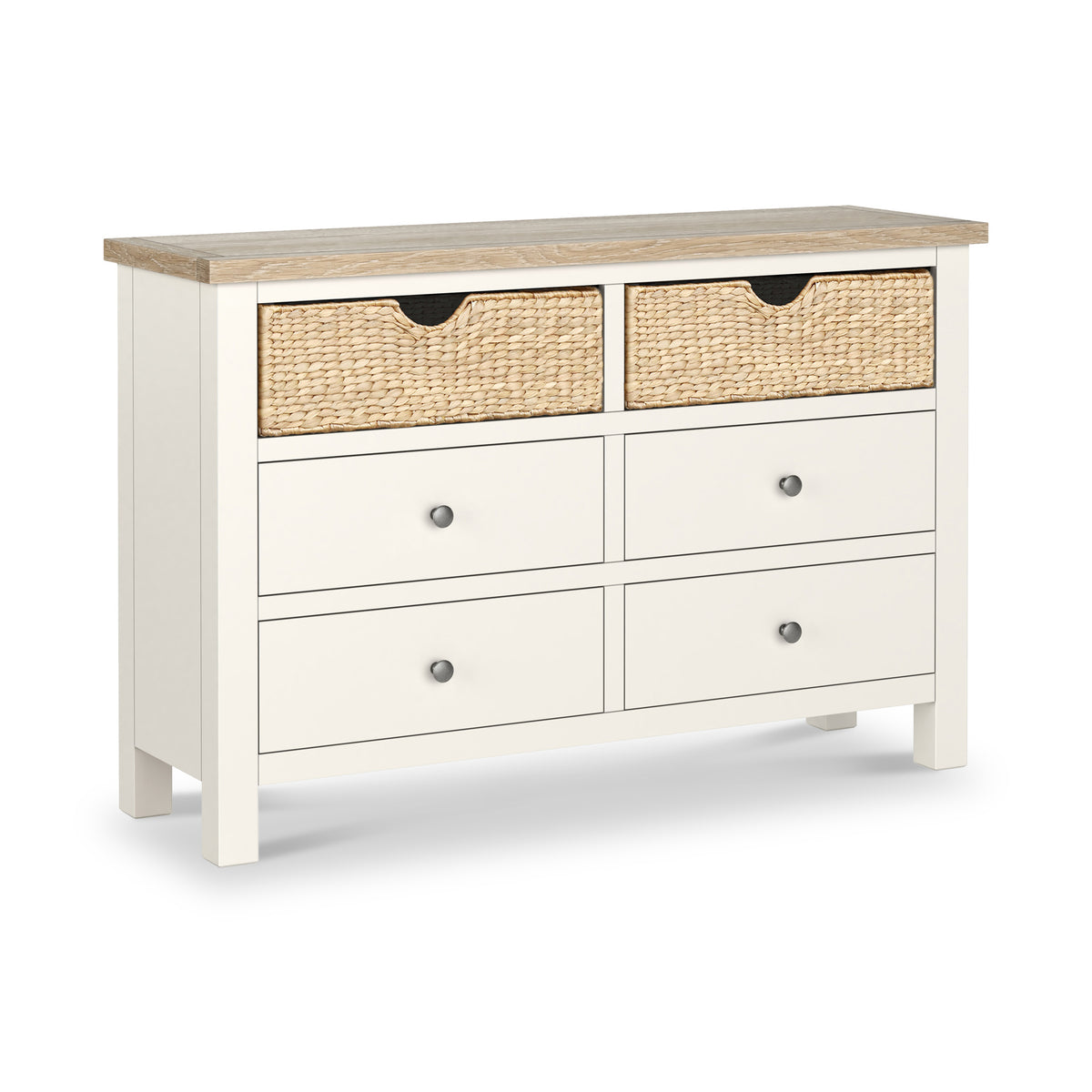 Farrow Basket 6 Drawer Chest from Roseland Furniture