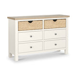 Farrow Basket 6 Drawer Chest from Roseland Furniture