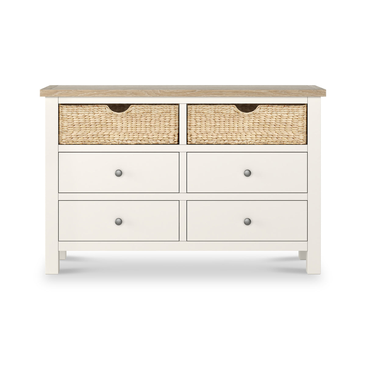 Farrow Basket 6 Drawer Chest from Roseland Furniture