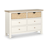 Farrow Basket 6 Drawer Chest from Roseland Furniture