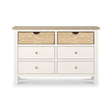 Farrow Basket 6 Drawer Chest from Roseland Furniture