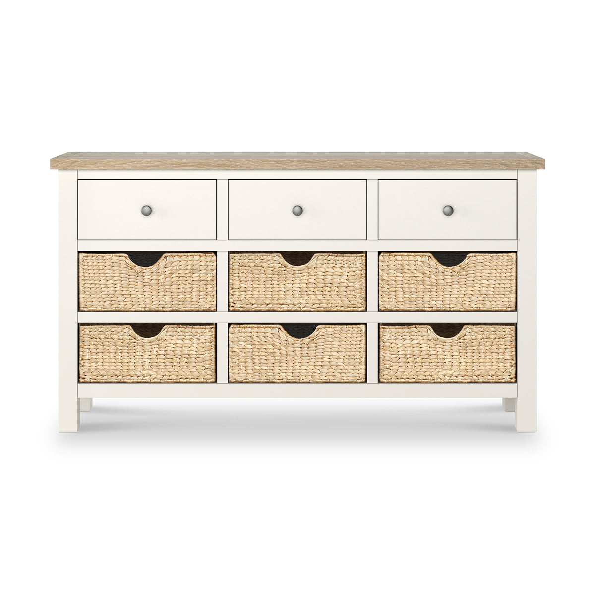 Farrow Basket 9 Drawer Chest from Roseland Furniture
