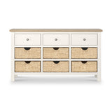 Farrow Basket 9 Drawer Chest from Roseland Furniture