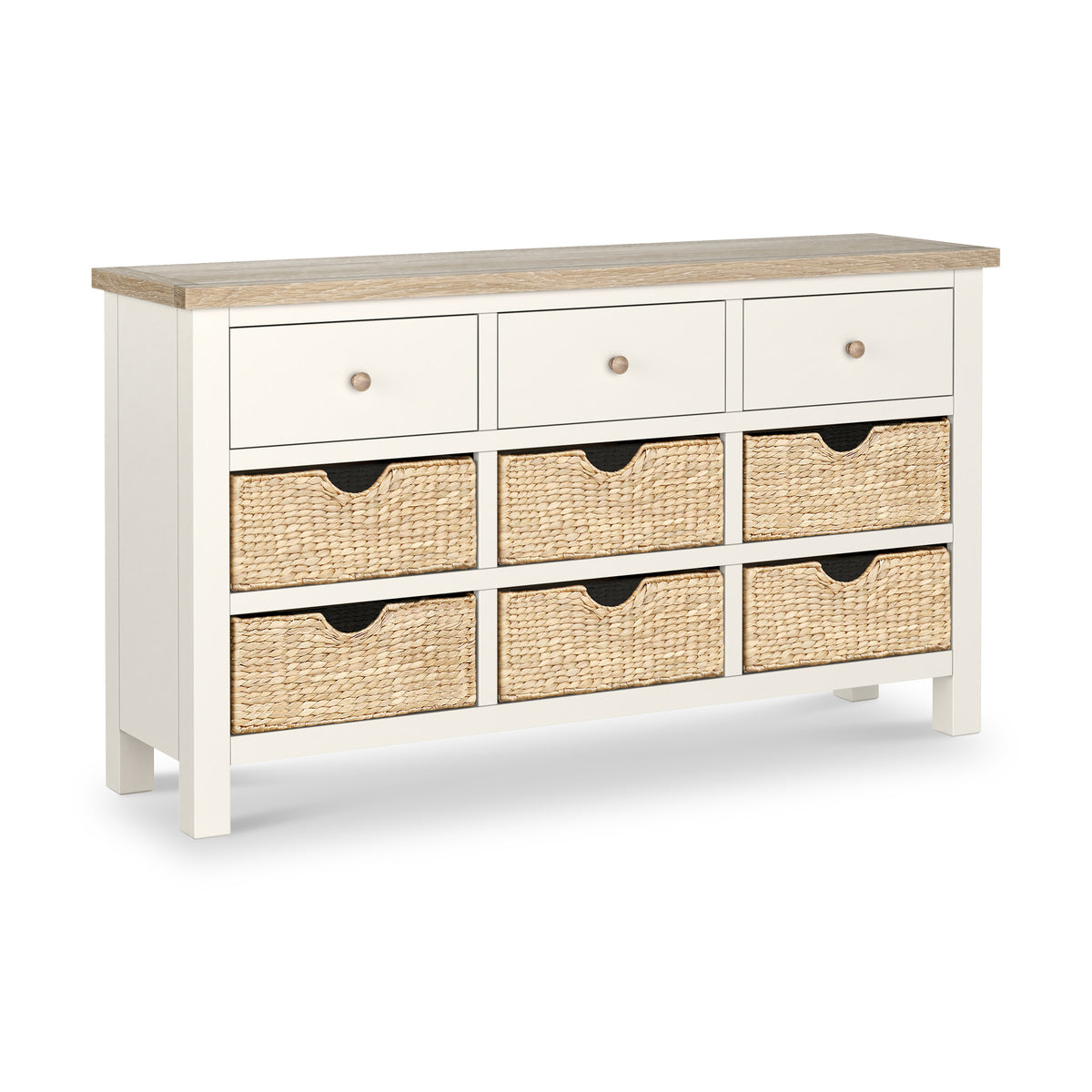 Farrow Basket 9 Drawer Chest from Roseland Furniture
