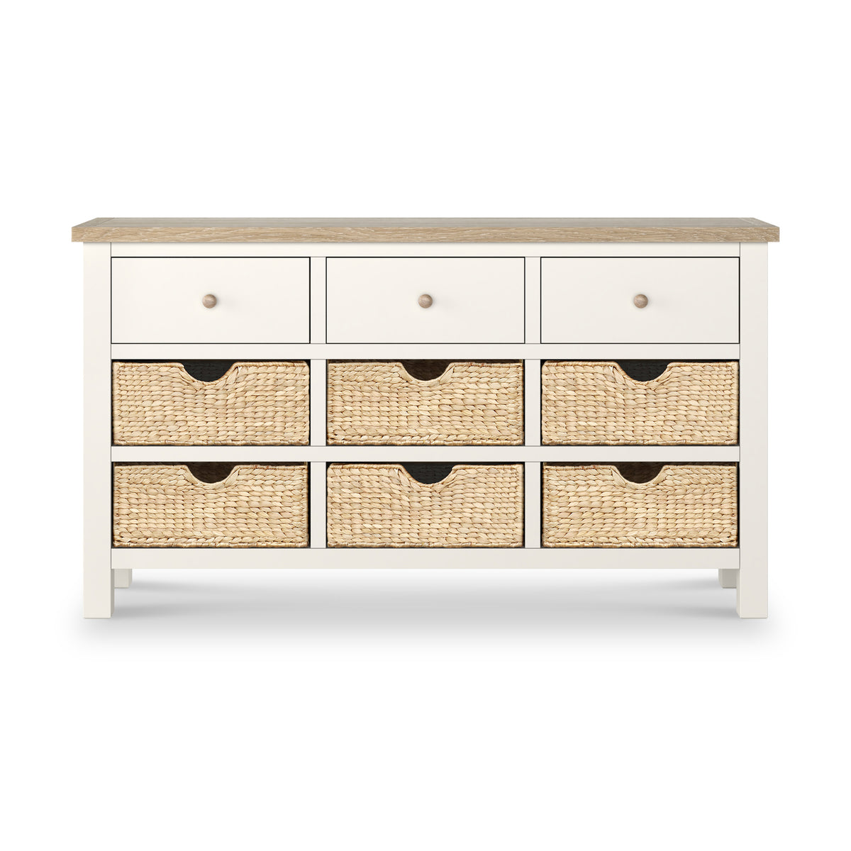 Farrow Basket 9 Drawer Chest from Roseland Furniture