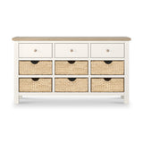 Farrow Basket 9 Drawer Chest from Roseland Furniture