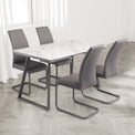 Seth 140cm Rectangular Dining Table from Roseland Furniture