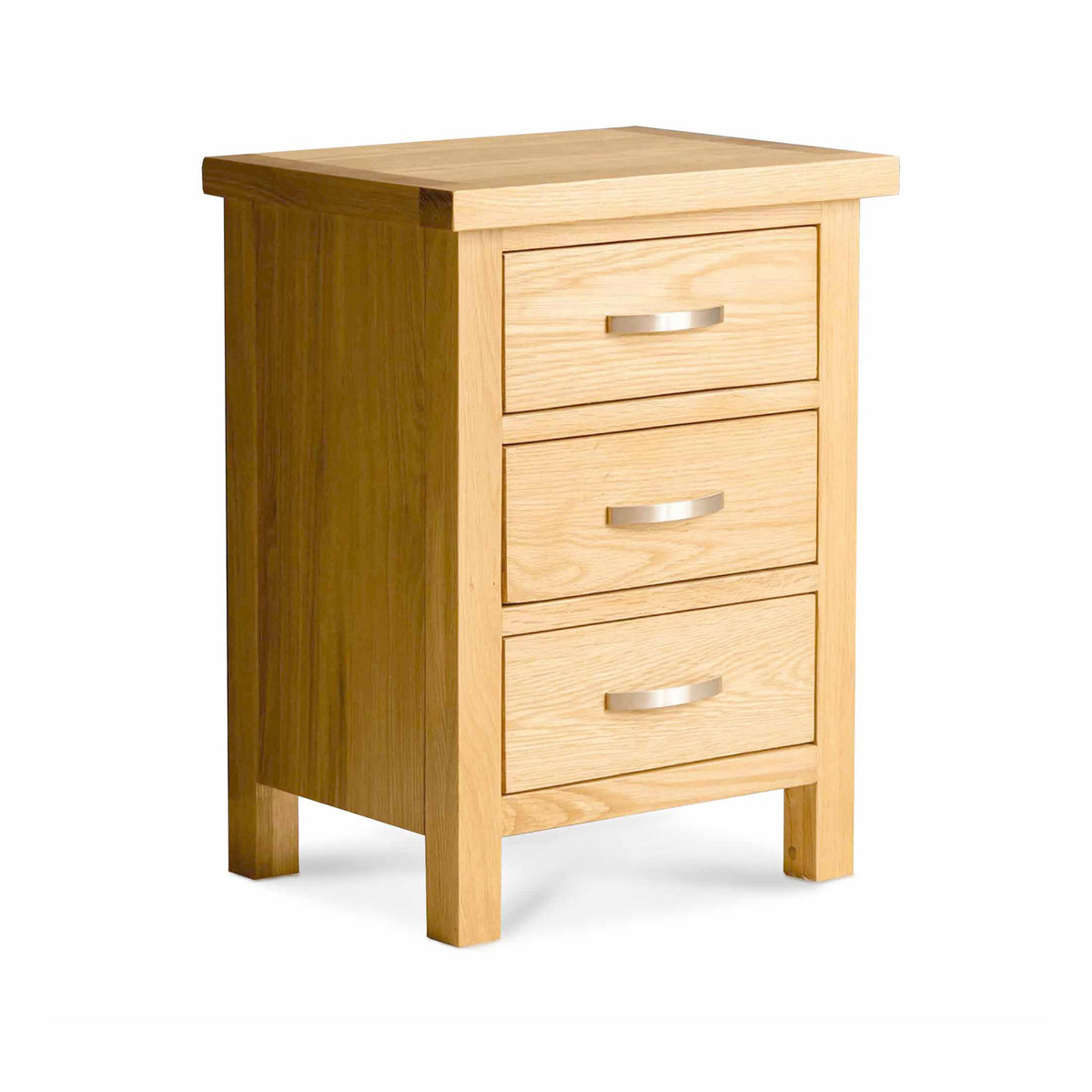 London Oak Bedside Chest by Roseland Furniture