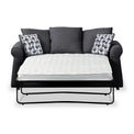 Broughton Faux Linen 2 Seater Sofabed with Mono Scatter Cushions from Roseland Furniture