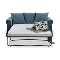Branston Midnight Soft Weave 2 Seater Sofabed with Denim Scatter Cushions from Roseland Furniture