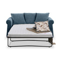 Branston Midnight Soft Weave 2 Seater Sofabed with Oatmeal Scatter Cushions from Roseland Furniture