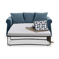 Branston Midnight Soft Weave 2 Seater Sofabed with Mono Scatter Cushions from Roseland Furniture