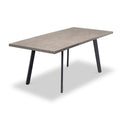 Parker Grey Extending Dining Table with concrete look from Roseland