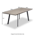 Parker Grey Extending Dining Table