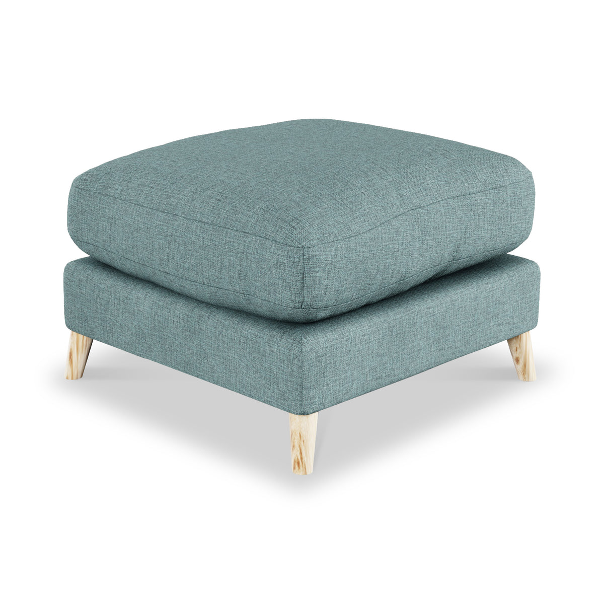 Foxton Teal Footstool from Roseland Furniture