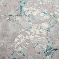 Aldrin Grey Green Marble Effect Rug