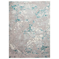 Aldrin Grey Green Marble Effect Rug from Roseland Furniture