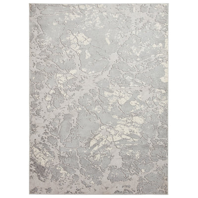 Aldrin Grey Marble Effect Rug